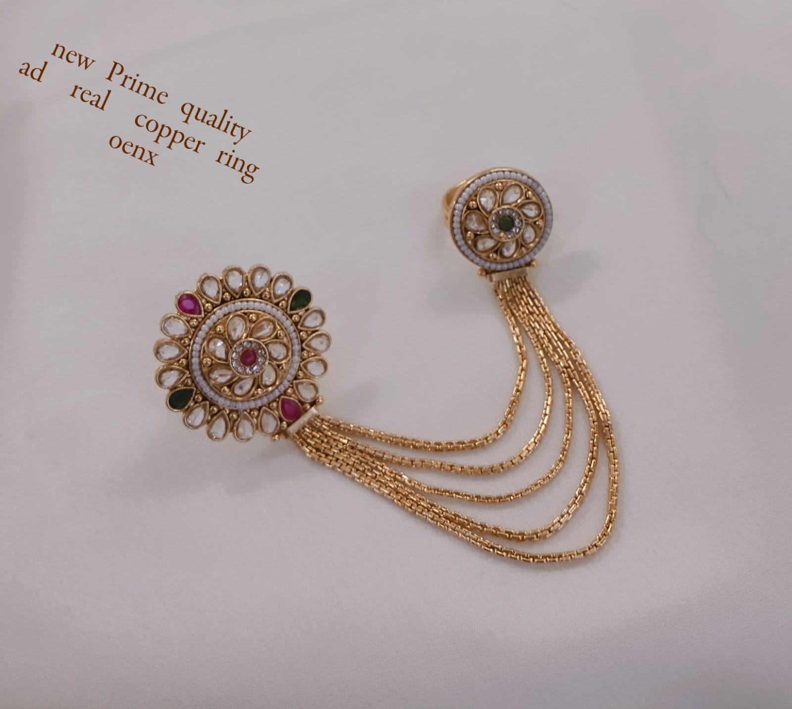 Elegant Prime Quality Copper Ring – Stunning Traditional Design